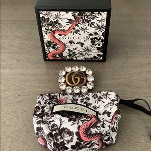Gucci Brooch with Crystals